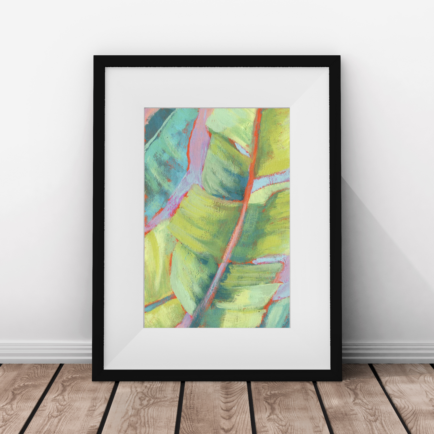 Vibrant Palm Leaves II