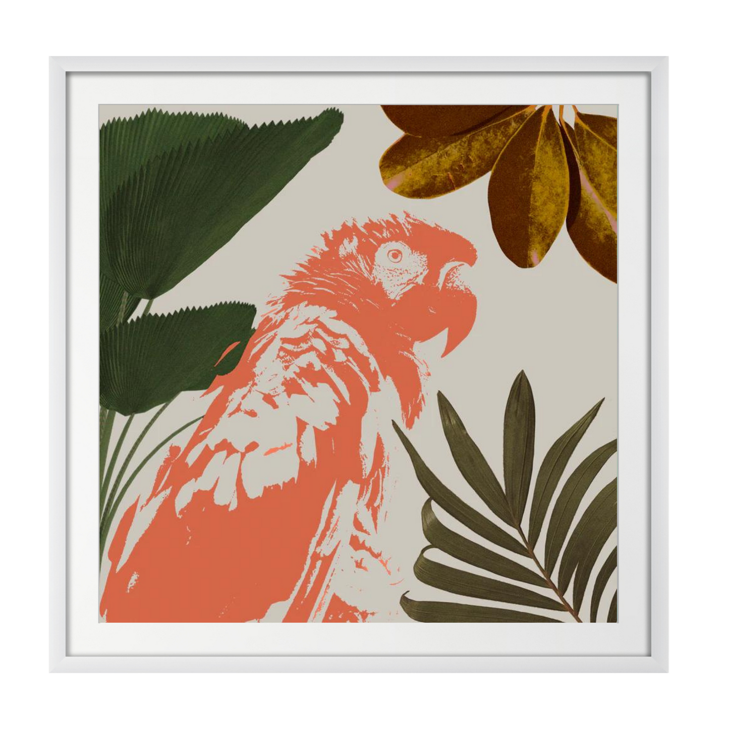 Graphic Tropical Bird I